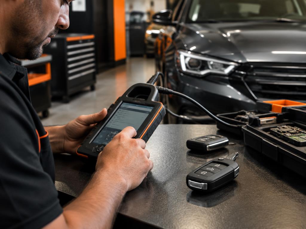 Chaves Automotivas Codificadas realizado por profissional do Achei Chaveiro em Campinas