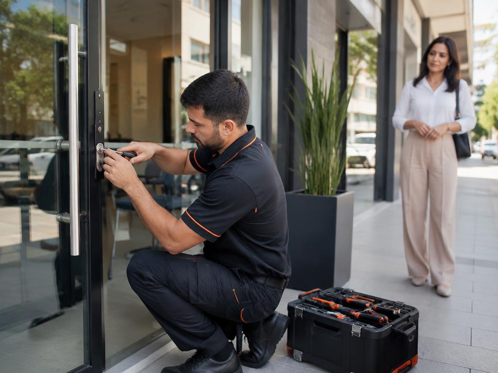 Serviços Residenciais e Comerciais realizado por profissional do Achei Chaveiro em Campinas